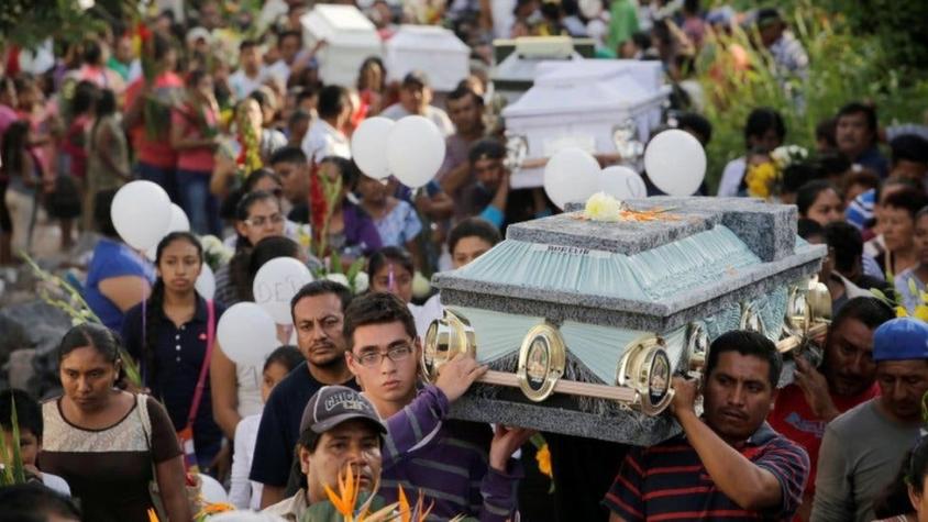 La tragedia de una familia que murieron durante el terremoto en México durante un bautizo