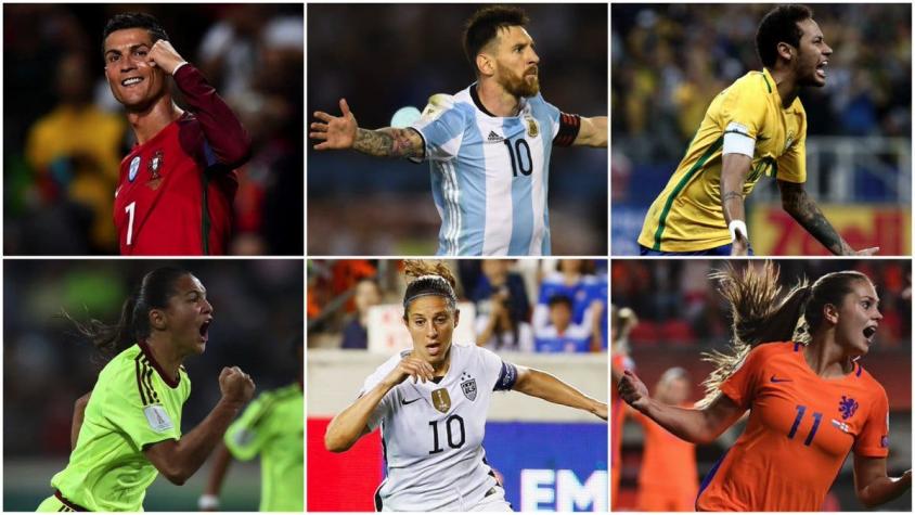 Messi, Cristiano y Neymar son finalistas al premio “The Best” de la FIFA