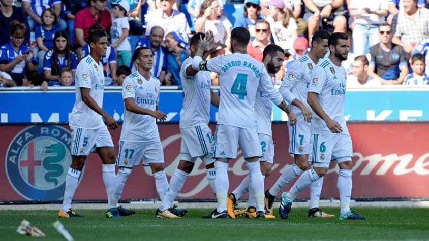 Guillermo Maripán juega en derrota del Alavés ante el Real Madrid en España
