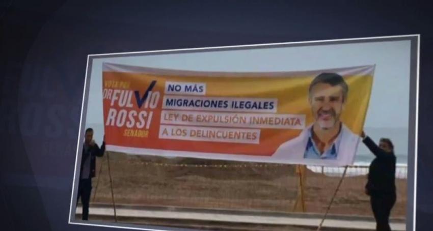 [VIDEO] Polémica campaña de Rossi en Tarapacá