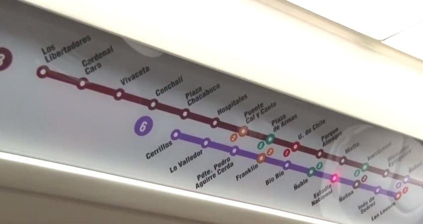 [VIDEO] Cambios en estaciones de rutas expresas del Metro de Santiago
