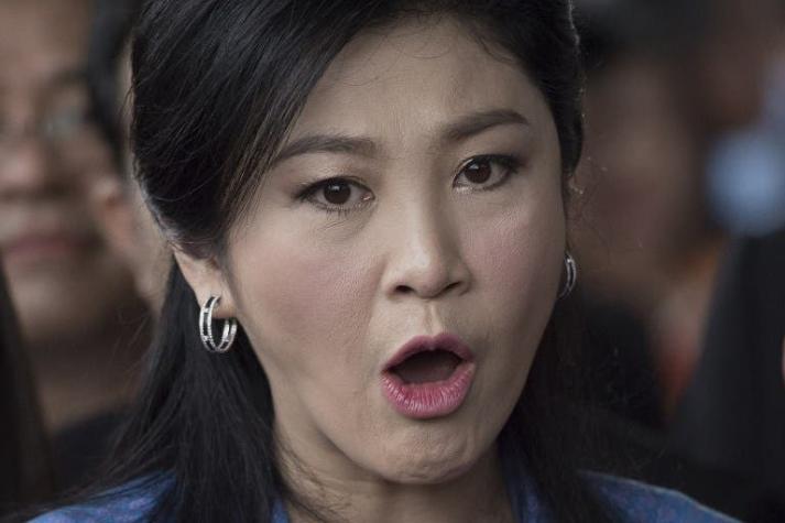Ex primera ministra de Tailandia condenada en rebeldía a cinco años de prisión