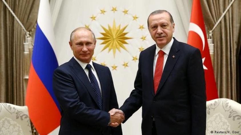 Putin y Erdogan refuerzan cooperación mutua en Siria e Irak