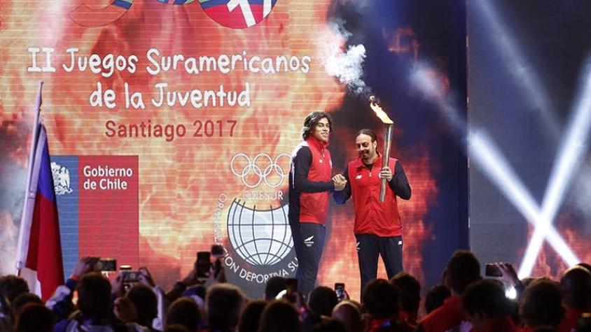 Inauguran oficialmente los Juegos Suramericanos de la Juventud de Santiago 2017