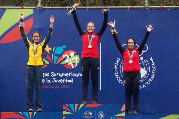 Chile suma nuevo oro en el ciclismo de los II Juegos Suramericanos de la Juventud