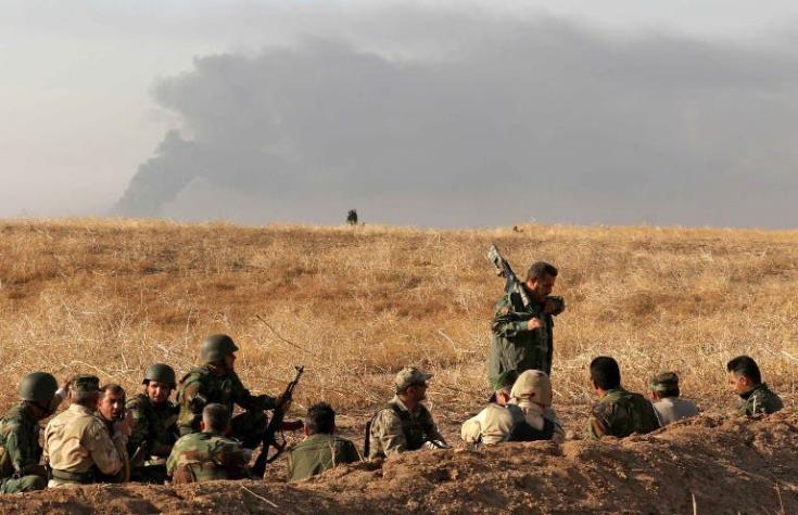 Las tropas iraquíes avanzan hacia los campos petroleros de Kirkuk