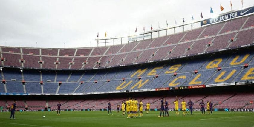 FC Barcelona "a puerta cerrada" en protesta por los sucesos en Cataluña