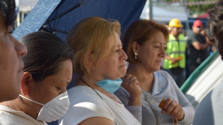 Terremoto en México: El drama de esperar durante días para saber qué pasó con un familiar atrapado
