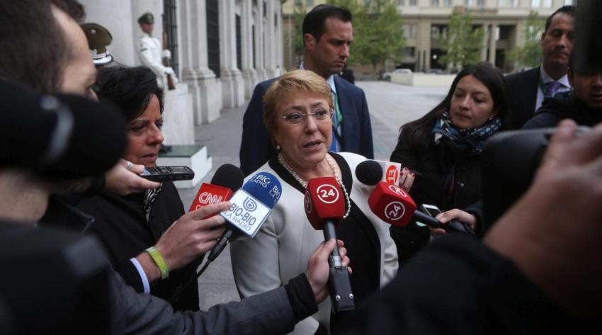 Bachelet descarta crisis por situación de Aleuy: "Él no me ha presentado ninguna renuncia"