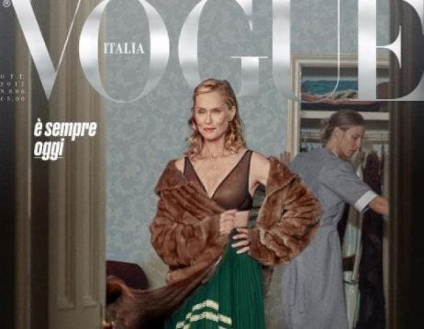 A sus más de 70 años de edad: emblemáticas ex modelos se lucen en Vogue