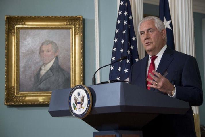 Secretario de Estado de EE.UU, Rex Tillerson, descarta renuncia