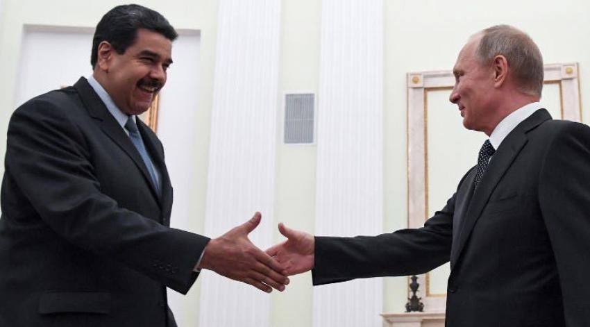 Nicolás Maduro agradece a Putin su apoyo "político y diplomático"
