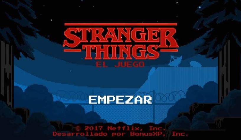 Netflix lanza videojuego ochentero para promocionar "Stranger Things 2"
