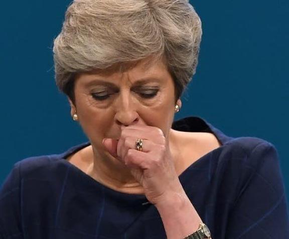 El bochornoso discurso de Theresa May