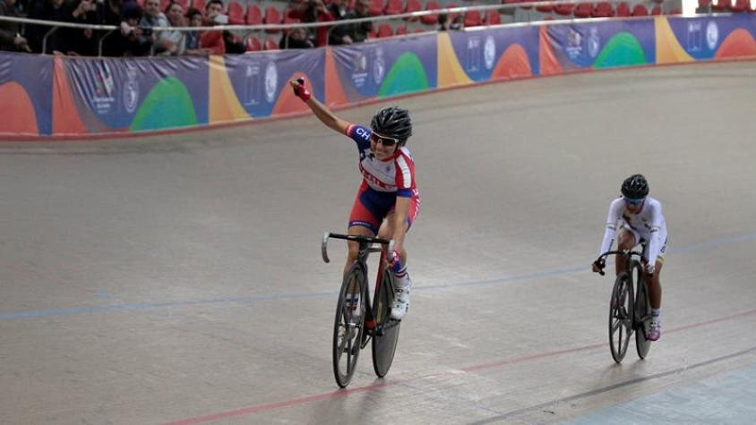 Ciclista Catalina Soto le da el séptimo oro a Chile en Juegos Suramericanos de la Juventud