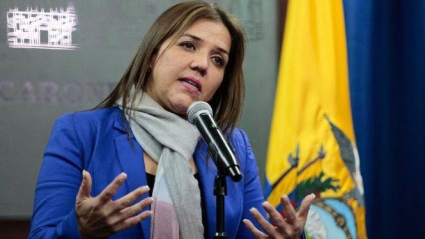 María Alejandra Vicuña, la nueva vicepresidenta de Ecuador en sustitución del encarcelado Jorge Glas