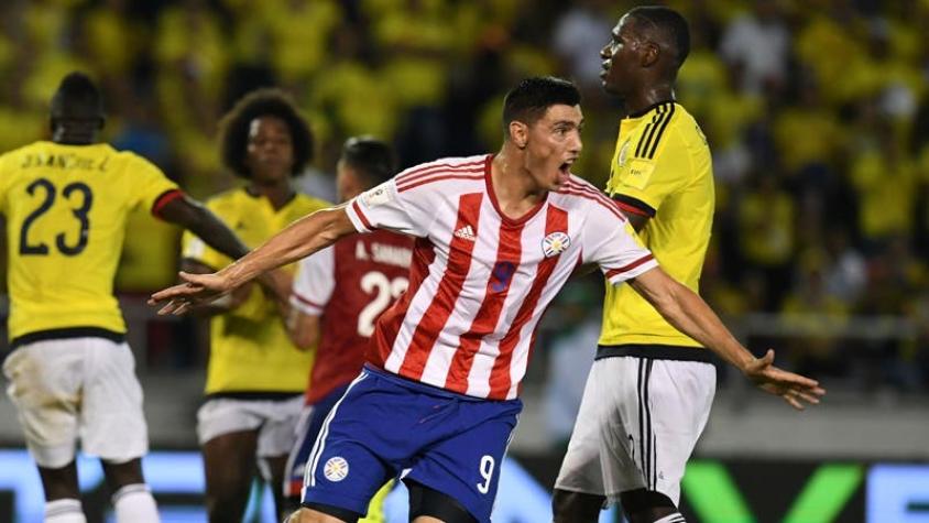 Colombia cae agónicamente con Paraguay y arriesga su clasificación a Rusia 2018
