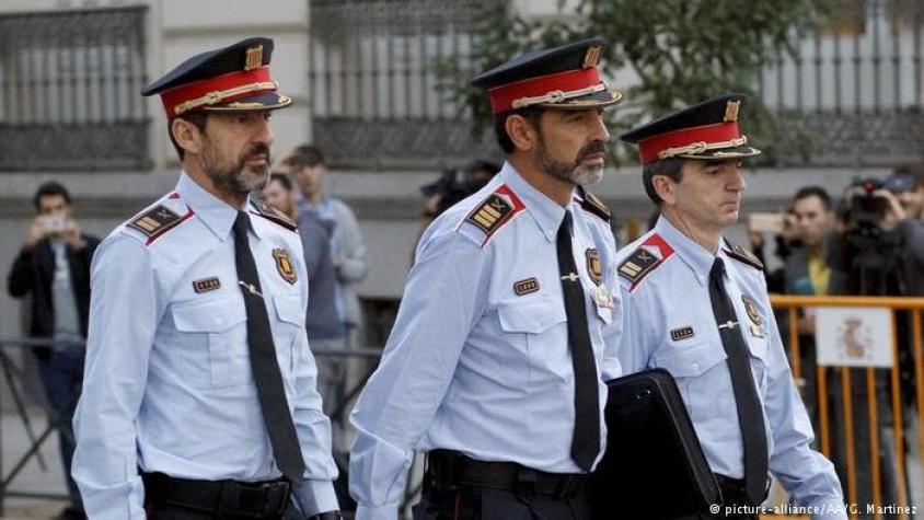 Jefe de la Policía catalana declara ante la justicia española