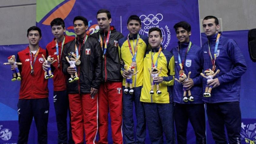 Chile cuarto: El medallero de los II Juegos Suramericanos de la Juventud Santiago 2017