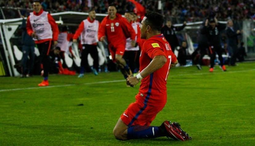 Cavani termina como goleador de las Clasificatorias y Alexis fue el máximo anotador de "La Roja"