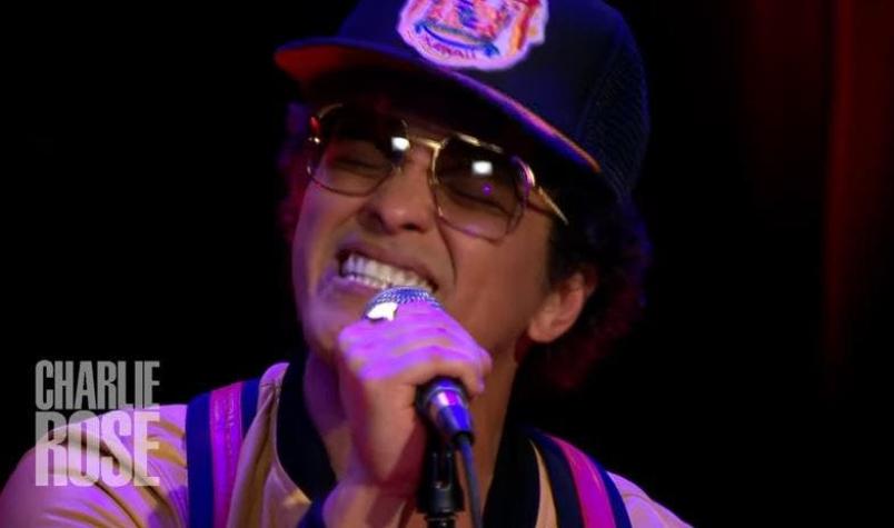 [VIDEO] Bruno Mars canta especial versión acústica de su single "That's what I like"