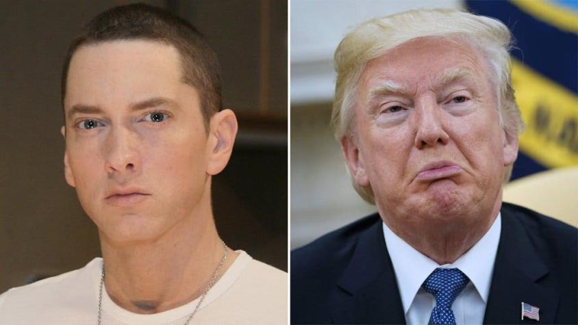 Las cinco frases más explosivas del nuevo rap de Eminem contra Trump