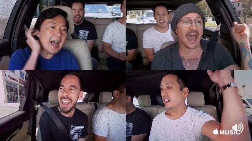 Linkin Park estrena el "Carpool karaoke" que la banda grabó antes de la muerte de Chester Bennington