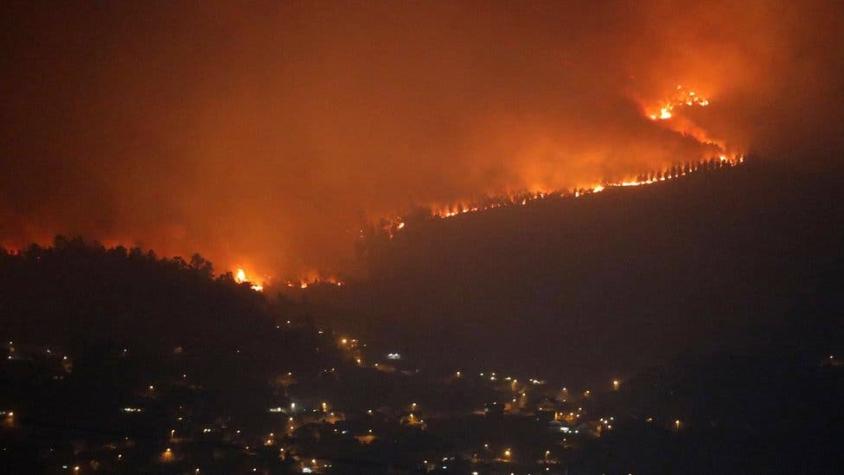 Se elevan a 34 los muertos en el norte de España y Portugal por la ola de incendios