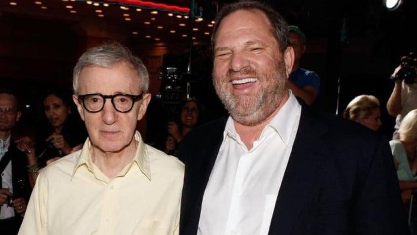 Woody Allen dice estar "triste" por Harvey Weinstein