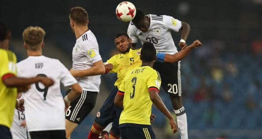 Colombia se despide del Mundial Sub 17 goleada por Alemania