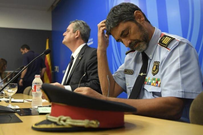 Libertad con medidas cautelares para jefe de la policía catalana
