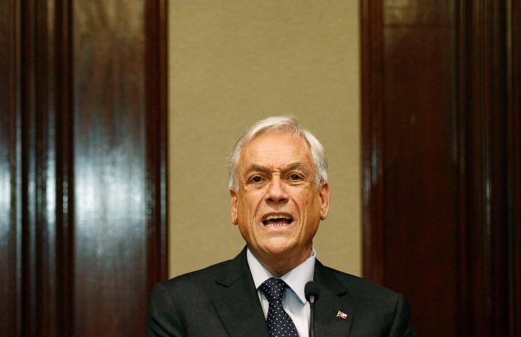 Piñera acusa al gobierno de utilizar la Constitución como "instrumento de campaña electoral"