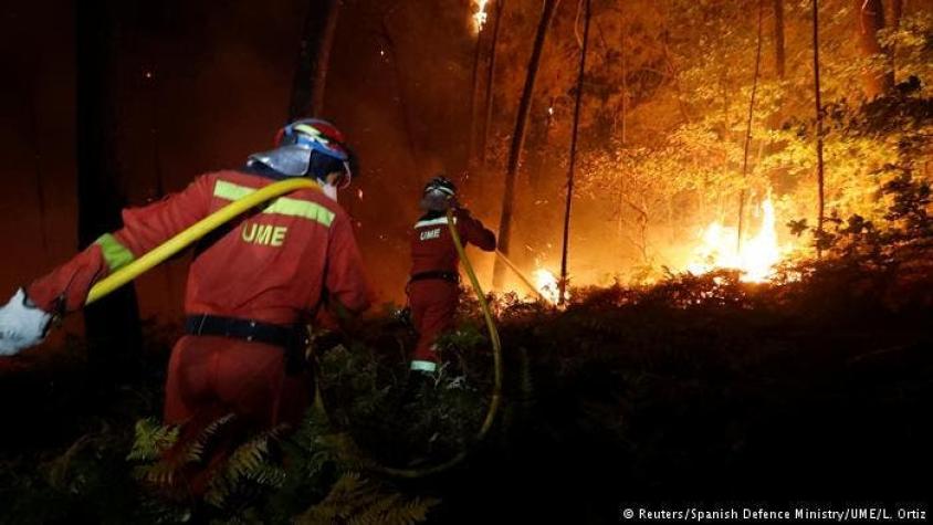Aumenta el número de muertos en incendios de Portugal