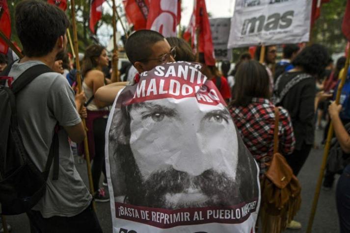Familia Maldonado: "Hasta ahora no podemos confirmar si es Santiago"