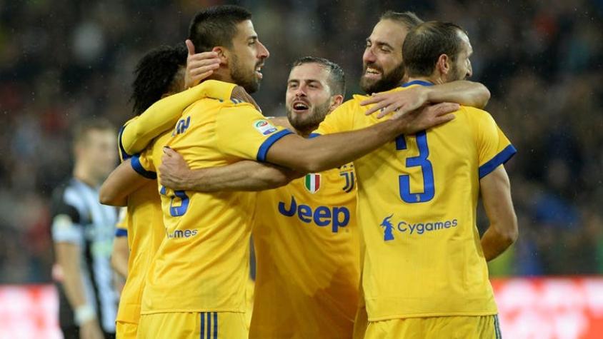 Juventus y Lazio golean para acercarse al líder Napoli en la Serie A de Italia