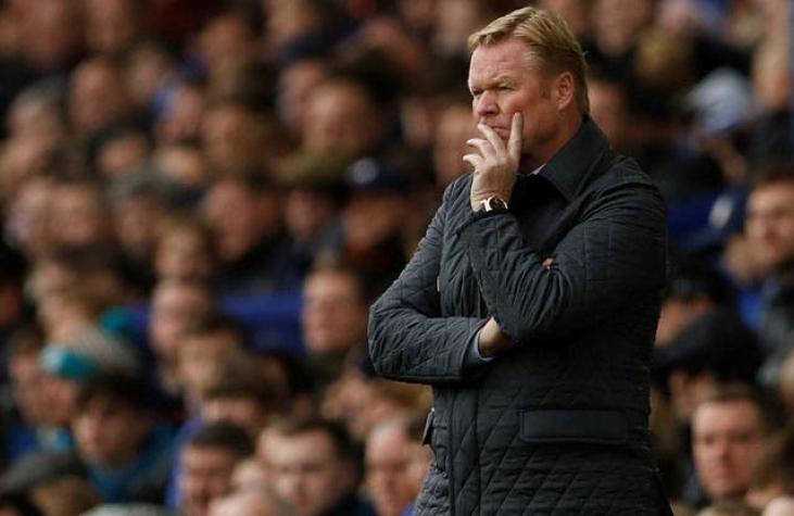 Everton despide al técnico holandés Ronald Koeman
