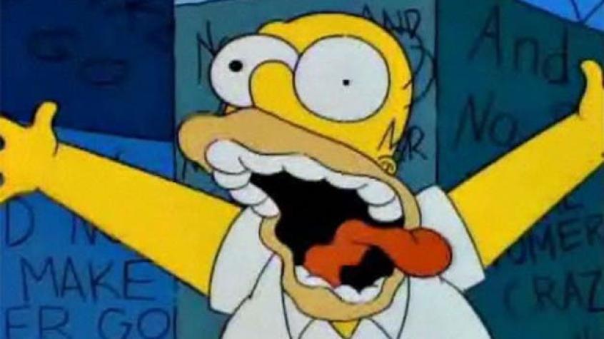 El mayor horror de Homero Simpson en Halloween: las matemáticas