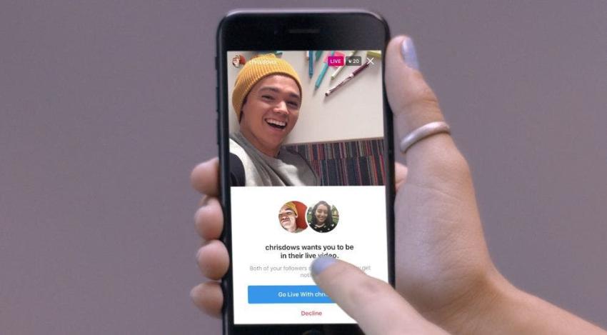 Instagram estrena función para compartir Live con amigos