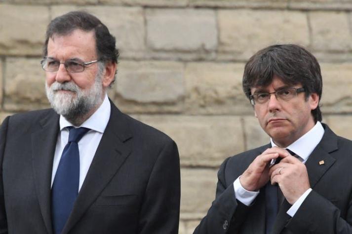 Puigdemont entrega alegatos sobre implementación del 155 a Senado español