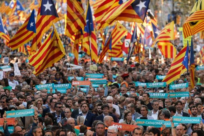 Apoyo internacional a Madrid tras la declaración de independencia de Cataluña