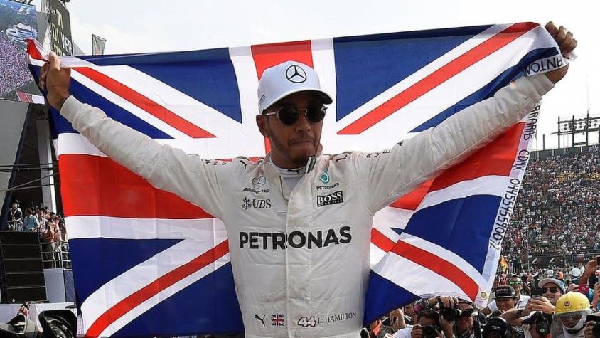 Lewis Hamilton entra al "podio" de los más grandes de Fórmula Uno tras ganar en México