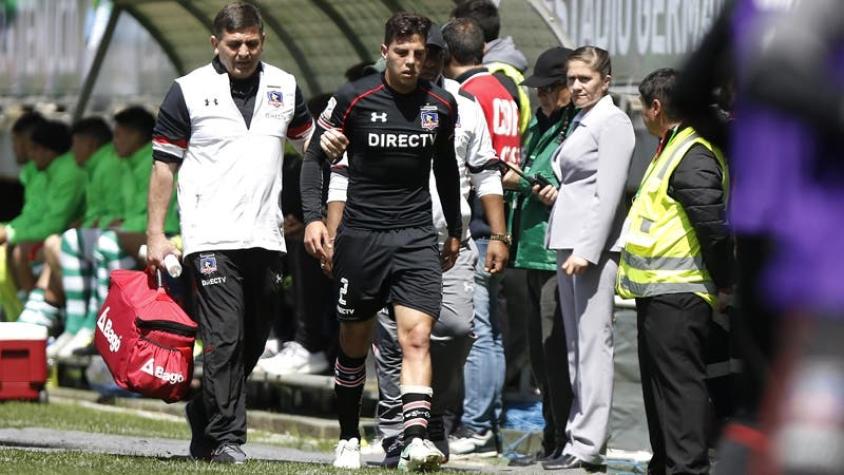 Colo Colo sufre en defensa: Fernando Meza se pierde el resto del Torneo de Transición