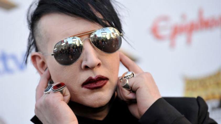 Marilyn Manson es hospitalizado tras accidente en un concierto