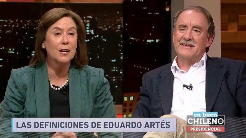 El intenso debate entre Mariana Aylwin y Eduardo Artés en En Buen Chileno Presidencial