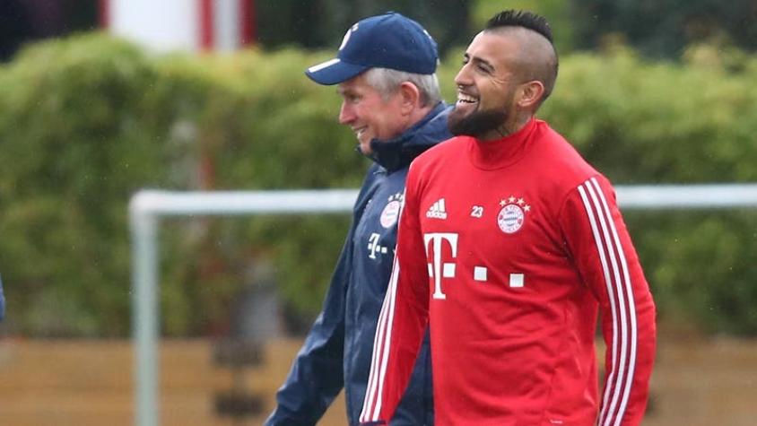 Técnico del Bayern responde a molestia de Vidal: “Le exijo mucho más de lo que ha demostrado”