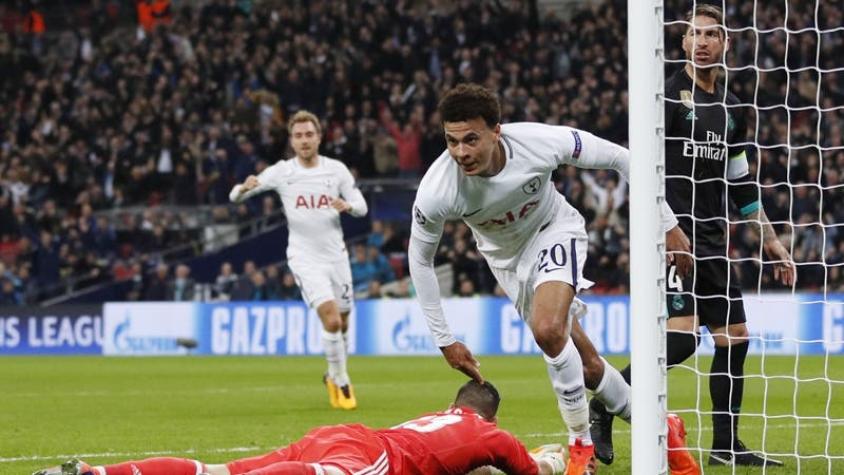 Tottenham vence al Real Madrid para clasificar y Sevilla revive en Champions League