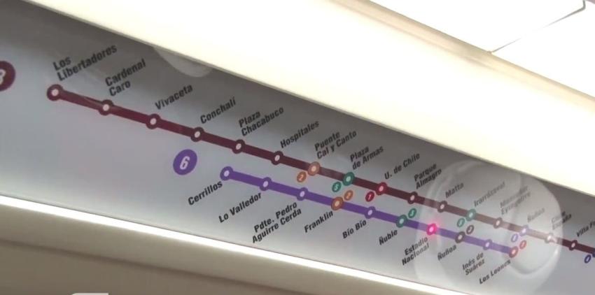 [VIDEO] ¿Por dónde pasa la Línea 6 del Metro de Santiago?