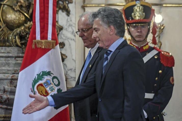 Macri y Kuczynski reclaman elecciones "transparentes" en Venezuela