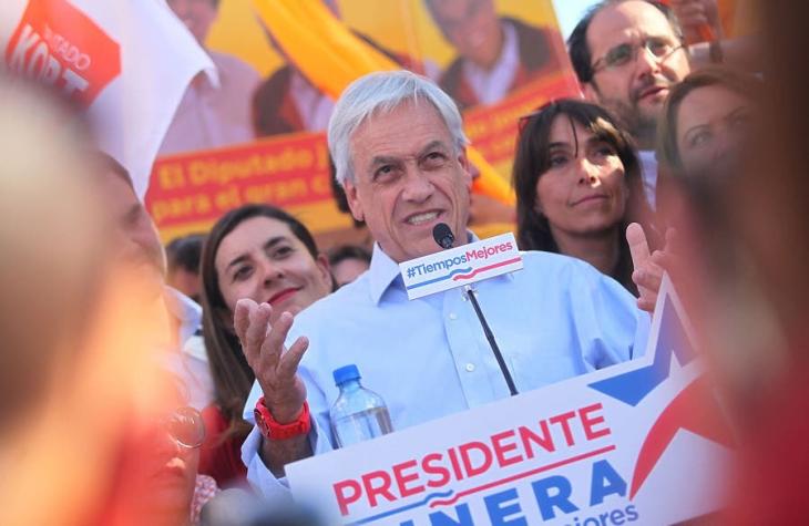 Piñera: "El legado de la Nueva Mayoría se ha convertido en una gran mochila para los chilenos"