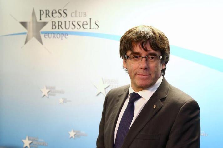 Fiscalía de Bruselas ordenará detención de Puigdemont para que un juez revise su situación